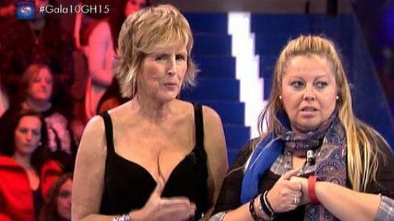 Gran Hermano 15: Loli, la andaluza, expulsada en una gala marcada por el escote de Mercedes Milá