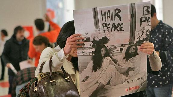 John Lennon y Yoko Ono se unen al grito mundial contra el terrorismo desde La Térmica