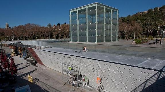 Las obras del Pompidou en el Cubo suman un sobrecoste de 1,89 millones de euros