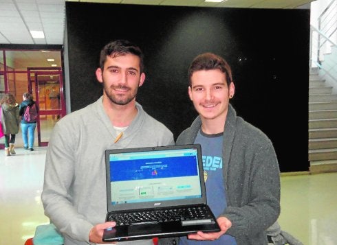 Dos alumnos crean una web para compartir apuntes