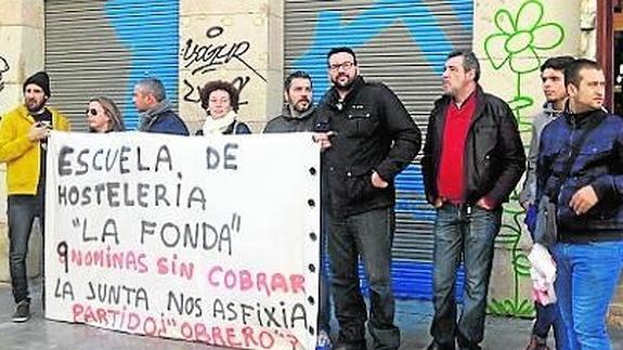 Los empleados de La Fonda encadenan nuevas protestas