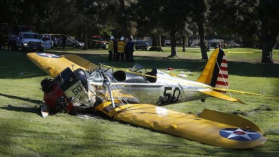 El actor Harrison Ford, en estado crítico tras sufrir un accidente de avioneta