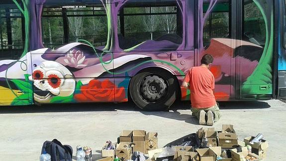 Lalone: El grafitero del skate park