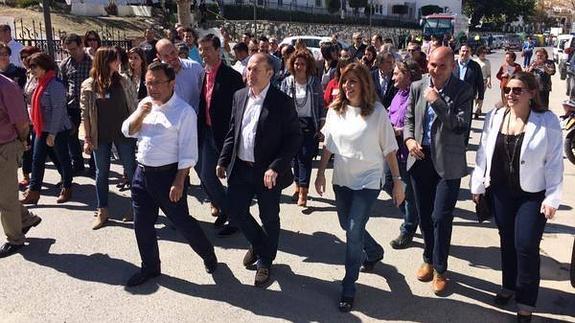 Susana Díaz: "Podemos está comprando el discurso a la derecha"