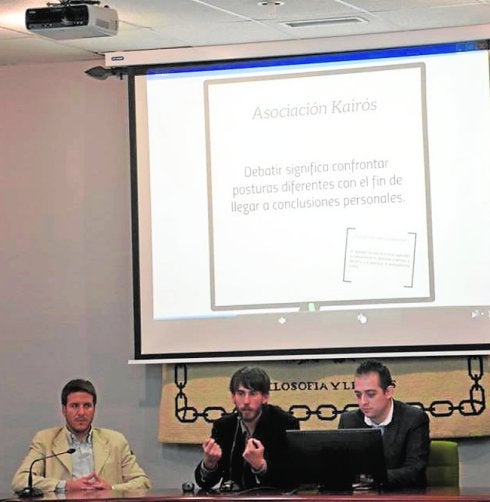 Jesús Baena, nuevo presidente del Aula Debate de Letras