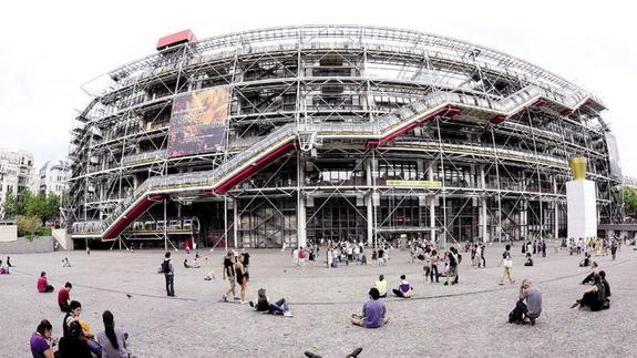 Así es el Pompidou de París