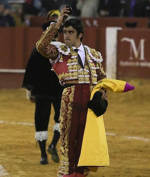 Solitaria oreja a la casta de Perera en Málaga