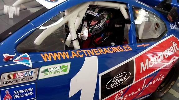 El malagueño Salvador Tineo empieza la temporada en la Nascar Euroseries