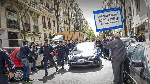 La corrupción cerca el barrio más 'chic'