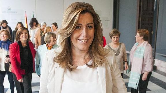 Susana Díaz niega chantaje de Podemos y Ciudadanos al exigir la dimisión de Chaves y Griñán