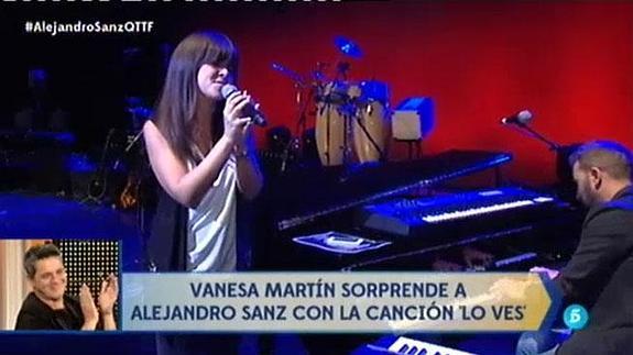 Los malagueños Vanesa Martín y Pablo López sorprenden a Alejandro Sanz