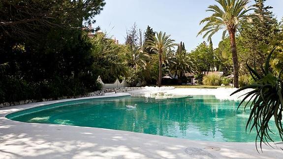 Un oasis tras el portón de un cortijo