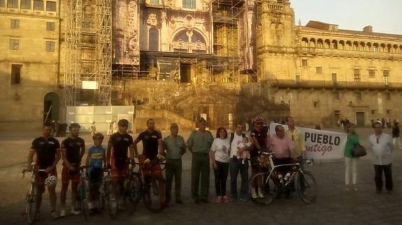 Objetivo cumplido: de Ronda a Santiago en bicicleta contra la leucemia infantil