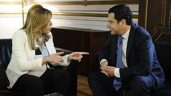 Susana Díaz afronta la recta final con la mirada puesta en Ciudadanos