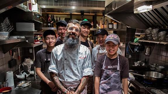 Ración de mala vida: de ultra Atlético a chef de éxito