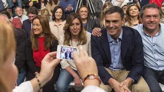 Susana Díaz traslada a Madrid su enfrentamiento con Pedro Sánchez