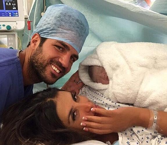 Cesc Fábregas ya es papá por segunda vez