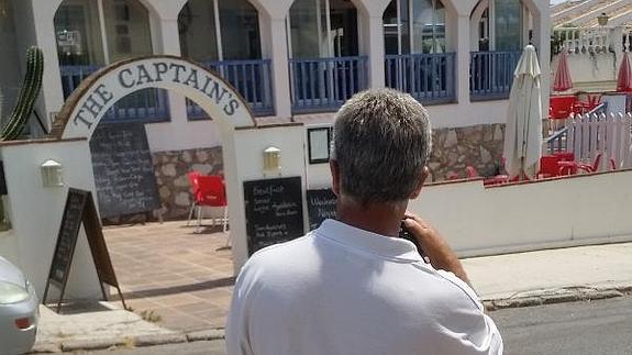 El alemán fallecido en un bar de Mijas acababa de invitar a una ronda a los detenidos