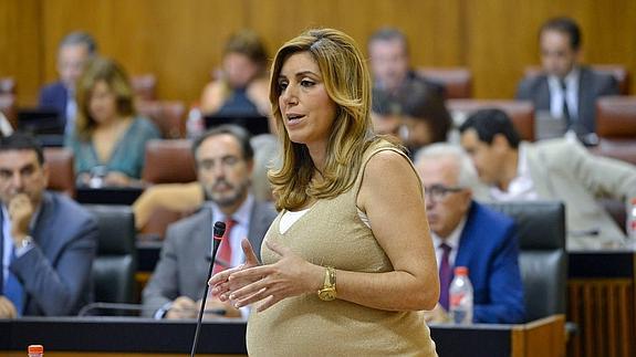 Susana Díaz censura la 'vieja política' de Teresa Rodríguez sobre Morón