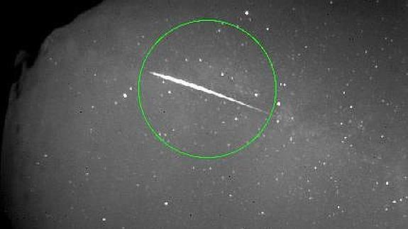 Una bola de fuego sobrevuela parte de la provincia la pasada madrugada