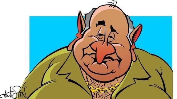 El artista Agustín Casado caricaturiza a los alcaldes de Marbella desde los 40