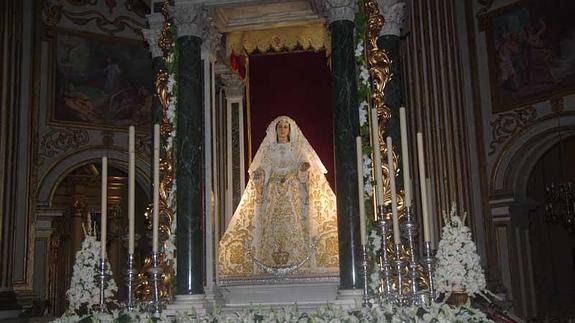 Todo preparado para la coronación del Rocío