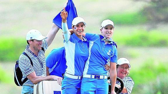 Azahara Muñoz, tras su tercera Solheim Cup