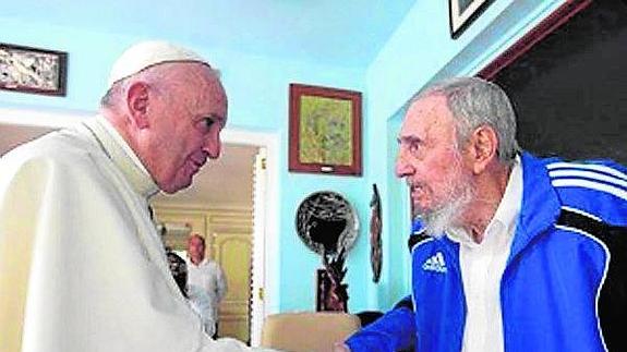 El Papa se reúne con Fidel Castro en La Habana