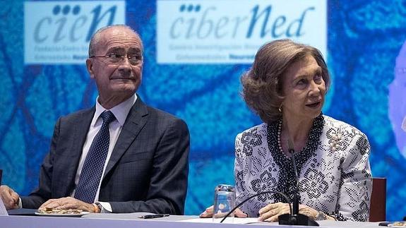 La Reina Doña Sofía inaugura un congreso sobre el reto del envejecimiento