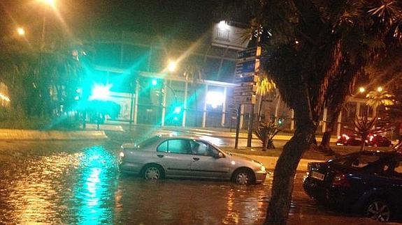Las fuertes tormentas de anoche dejan 86 litros en Nerja y 59 en Benamargosa