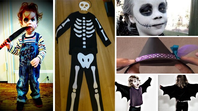Propuestas de disfraces caseros de Halloween para niños