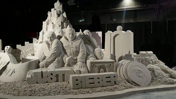 Un ingeniero afincado en Benalmádena construye una obra para Justin Bieber en 'El Hormiguero'