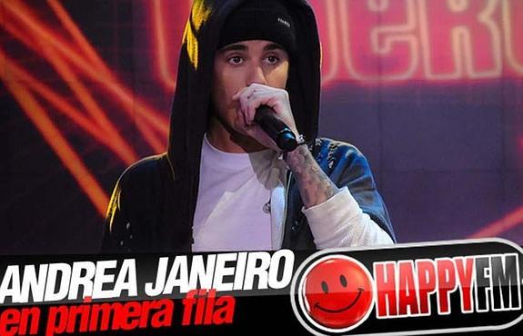 Andrea Janeiro cumple su sueño de ver a Justin Bieber en El Hormiguero