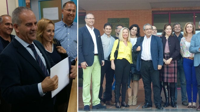 Narváez y De Aguilera ya son oficialmente candidatos a rector de la UMA