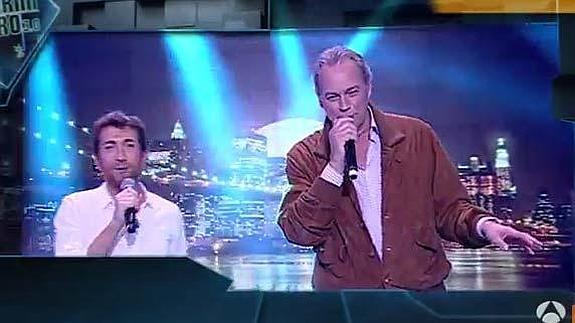 Bertín Osborne recuerda en El Hormiguero cuando se pegó con Serrat
