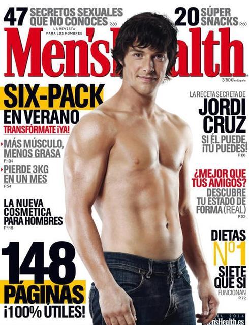 Bertín Osborne se atreve con la portada de Men's Health al estilo Jordi Cruz