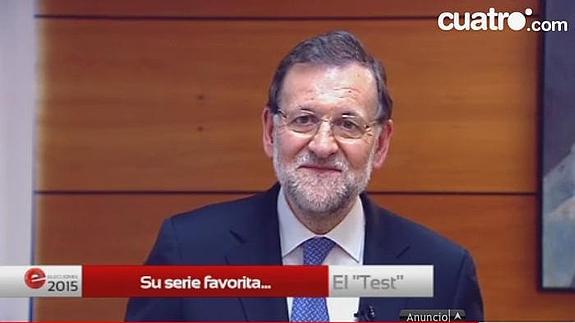 Mariano Rajoy confiesa que su 'serie' favorita es '¿Quién quiere casarse con mi hijo?'