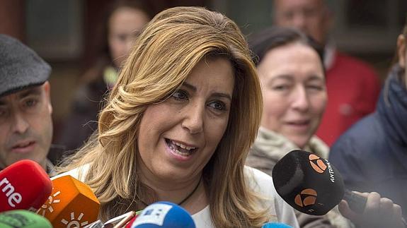 Susana Díaz afirma que el PSOE sigue siendo el partido referente de la izquierda en España