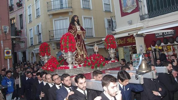 El Señor de Medinaceli se muda a la iglesia del Santo Cristo