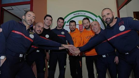 Bomberos de Marbella viajarán a Lesbos en febrero para colaborar en el rescate de refugiados