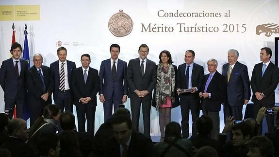 El Caminito del Rey obtiene la placa al mérito turístico en destinos emergentes