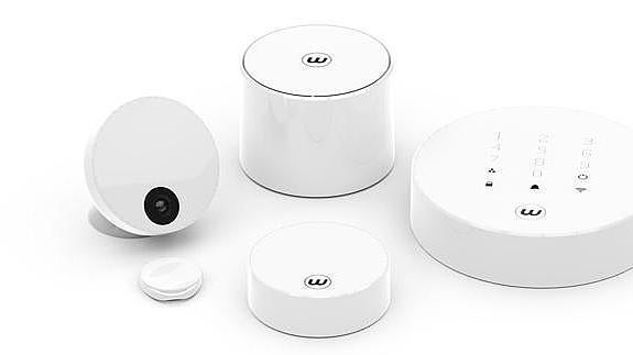 Una alarma de seguridad doméstica autoinstalable