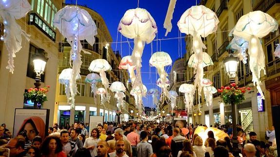 Las estrellas, tema elegido en Facebook por los malagueños para la Noche en Blanco 2016