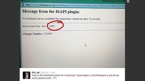 Los colegios andaluces de abogados piden suspender el sistema LexNet