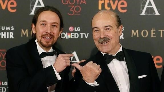 Pablo Iglesias anima a Dani Rovira tras las críticas por la gala de los Goya