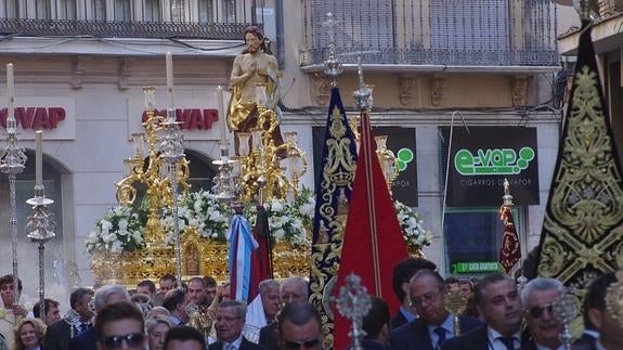 El Resucitado cambia la calle Carretería por el entorno de los Mártires