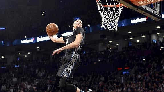 NBA All Star 2016: LaVine, nuevo rey del concurso de mates