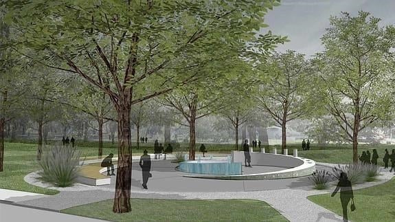 Una fuente que da cerveza en vez de agua como reclamo para atraer turistas