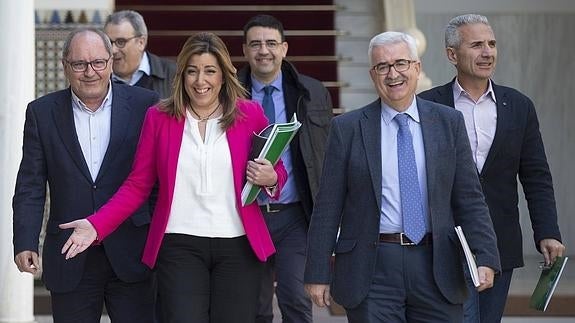 Susana Díaz: «España vive momentos de gran incertidumbre»