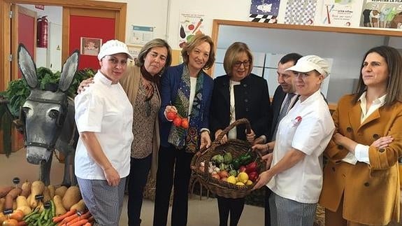 Educación potencia el uso de productos ecológicos en los menús escolares